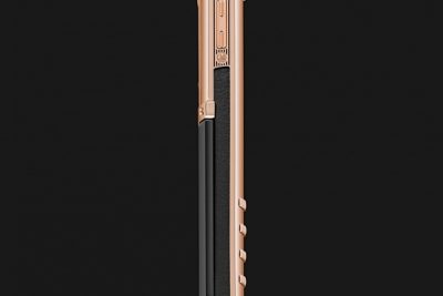 Vertu Singature S Lưng Đá Vàng Hồng (Độ Vỏ) Chính Hãng