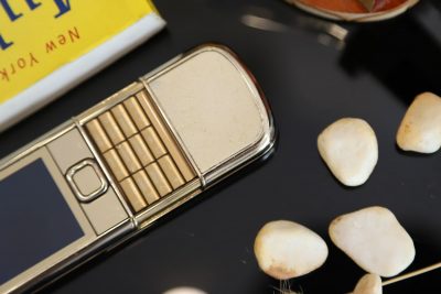 Điện Thoại Nokia 8800E Gold Arte Da Trắng Nguyên Bản 1G