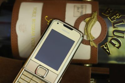 Điện Thoại Nokia 8800E Gold Arte Da Cá Sấu Nguyên Bản 4Gb