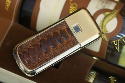 Điện Thoại Nokia 8800E Gold Arte Da Cá Sấu Nguyên Bản 4Gb