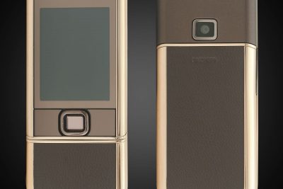 Điện Thoại Nokia 8800E Rose Gold (Da Nâu)