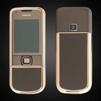 Điện Thoại Nokia 8800E Rose Gold (Da Nâu)