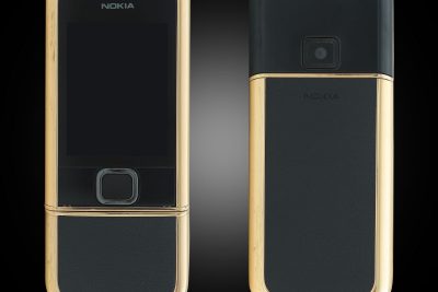Điện thoại Nokia 8800E Rose Gold (da đen)