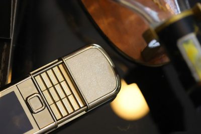 Điện Thoại Nokia 8800E Gold Arte Da Trắng Nguyên Bản 4G