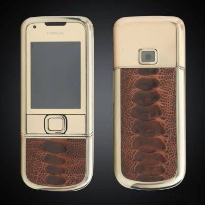 Điện Thoại Nokia 8800E Gold Arte Da Cá Sấu Nguyên Bản 4Gb