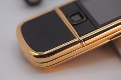 Điện thoại Nokia 8800E Rose Gold (da đen)