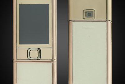 Điện thoại Nokia 8800E Rose Gold (da trắng)