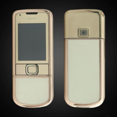 Điện thoại Nokia 8800E Rose Gold (da trắng)