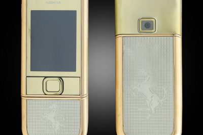 Điện thoại Nokia 8800E Rose Gold khảm ngựa trắng