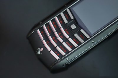 Điện Thoại Vertu Ascent Ti Ferrari Cũ Gốm Đỏ