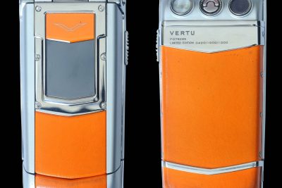 Điện thoại Vertu Constellation Ayxta Da Màu Cam