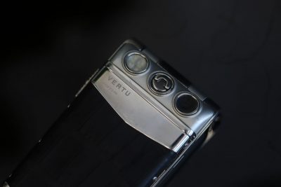 Điện Thoại Vertu Constellation Ayxta Da Cá Sấu Đen