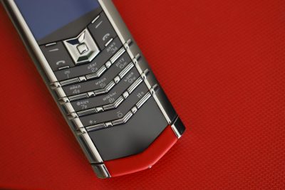 Điện thoại Vertu Signature S Thép Da Bò
