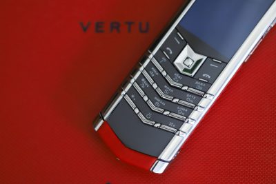 Điện thoại Vertu Signature S Thép Da Bò