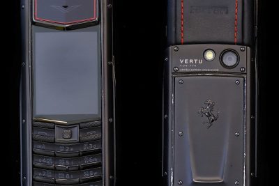 Điện Thoại Vertu Ferrari Ascent Ti Nero Assoluto