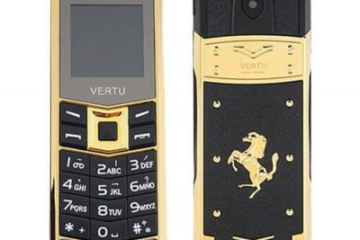 Mẫu điện thoại Vertu được nhiều doanh nhân thành đạt sở hữu nhất