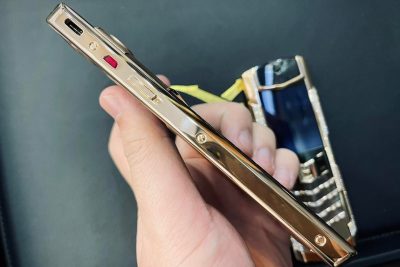 Điện thoại Vertu Aster P Full Gold Vàng nguyên khối like new 99%