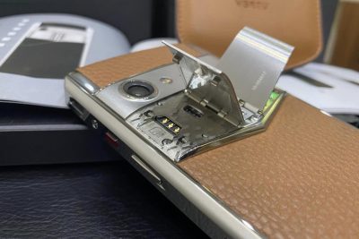 Điện thoại Vertu Aster P Brown Like New 99% chính hãng
