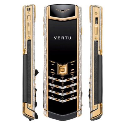 Điện Thoại Vertu Signature S Yellow Gold Diamond Độ Vỏ