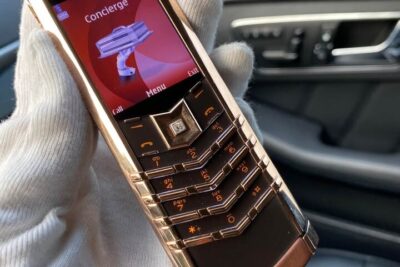 Vertu Signature S Limited Chocolate Gold độ vỏ chính hãng