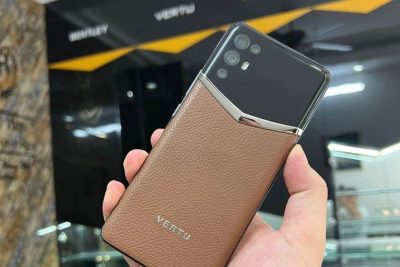 Điện Thoại iVertu 5G Da Bê Nâu Caramel Likenew 99%
