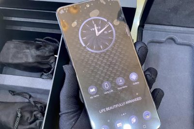 Điện thoại iVertu 5G Da Bê Màu Xanh likenew 99%