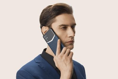 Điện thoại iVertu 5G Da Bê Màu Xanh likenew 99%