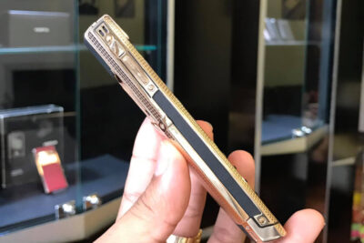 Điện thoại Vertu Claud De Pari S Gold (độ vỏ) chính hãng