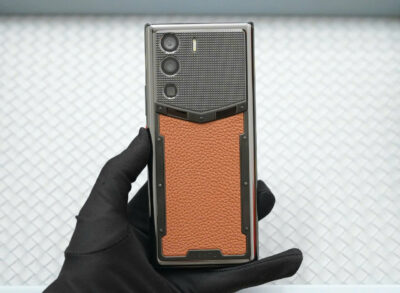 Điện thoại METAVERTU 1 Basic Calf da bê nâu chính hãng 99