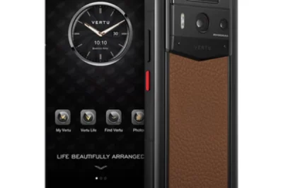 Điện thoại METAVERTU 2 Generation da bê nâu 99%