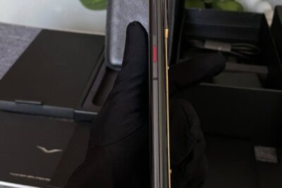 Vertu Meta 1 Clous Viền Đính Kim Bọc Da Cá Sấu