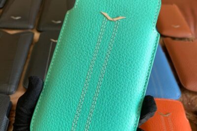 Bao da bê Vertu Aster P màu xanh