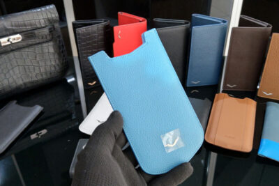 Bao da bê Vertu Aster P màu xanh