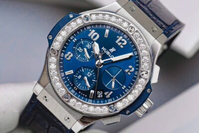 Đồng Hồ Hublot Big Bang Ceramic Blue Diamonds 41mm