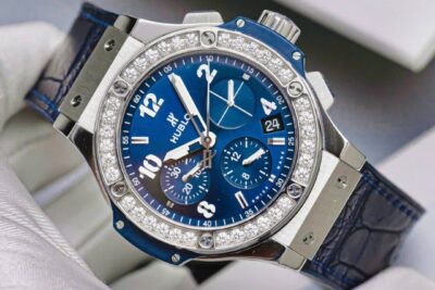 Đồng Hồ Hublot Big Bang Ceramic Blue Diamonds 41mm