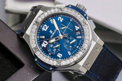 Đồng Hồ Hublot Big Bang Ceramic Blue Diamonds 41mm