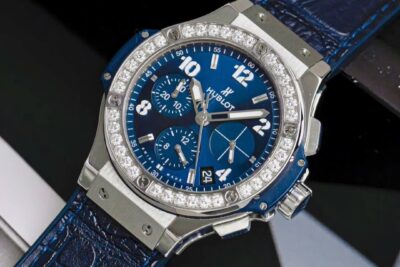 Đồng Hồ Hublot Big Bang Ceramic Blue Diamonds 41mm