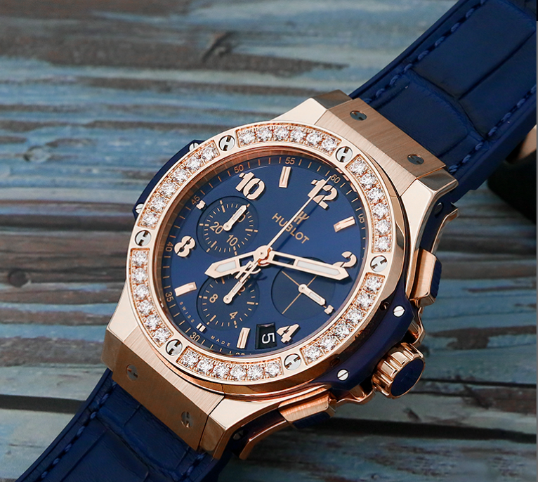 Đồng Hồ Hublot Big Bang Gold Diamonds 41mm 2