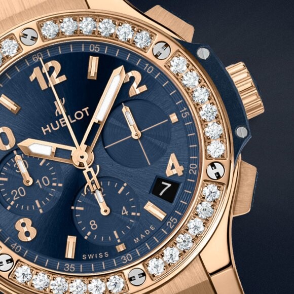 Đồng Hồ Hublot Big Bang Gold Diamonds 41mm 4