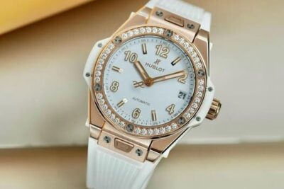 Đồng Hồ Hublot Big Bang One Click King Gold White Pavé 33mm