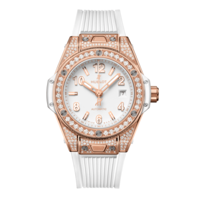 Đồng Hồ Hublot Big Bang One Click King Gold White Pavé 33mm