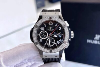 Đồng Hồ Hublot Bigbang Chronograph Benzel Diamond New