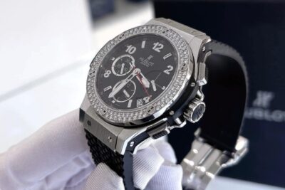Đồng Hồ Hublot Bigbang Chronograph Benzel Diamond New