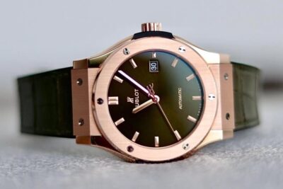Đồng Hồ Hublot Classic Fusion Automatic King Gold Green 42mm