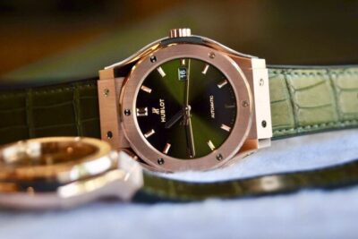 Đồng Hồ Hublot Classic Fusion Automatic King Gold Green 42mm
