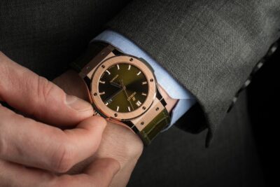 Đồng Hồ Hublot Classic Fusion Automatic King Gold Green 42mm
