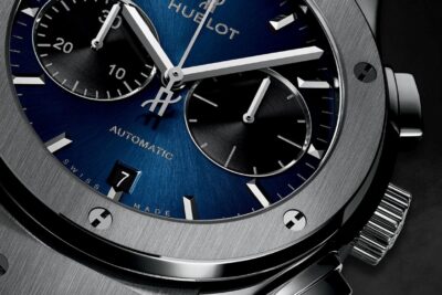 Đồng Hồ Hublot Classic Fusion Chronograph Titanium Blue 45mm