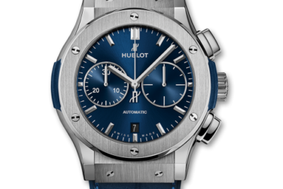 Đồng Hồ Hublot Classic Fusion Chronograph Titanium Blue 45mm