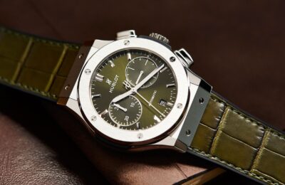 Đồng Hồ Hublot Classic Fusion Chronograph Titanium Green