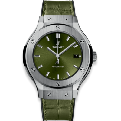 Đồng Hồ Hublot Classic Fusion Green Titanium 38mm